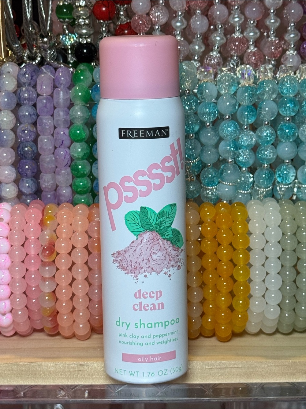 Deep Clean Pink Clay Dry Shampoo - Pink 1.76 oz